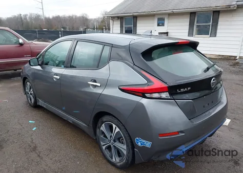 2020 Nissan Leaf Sv 40 Kwh z USA, uszkodzony, nr VIN 1N4AZ1CP2LC303444